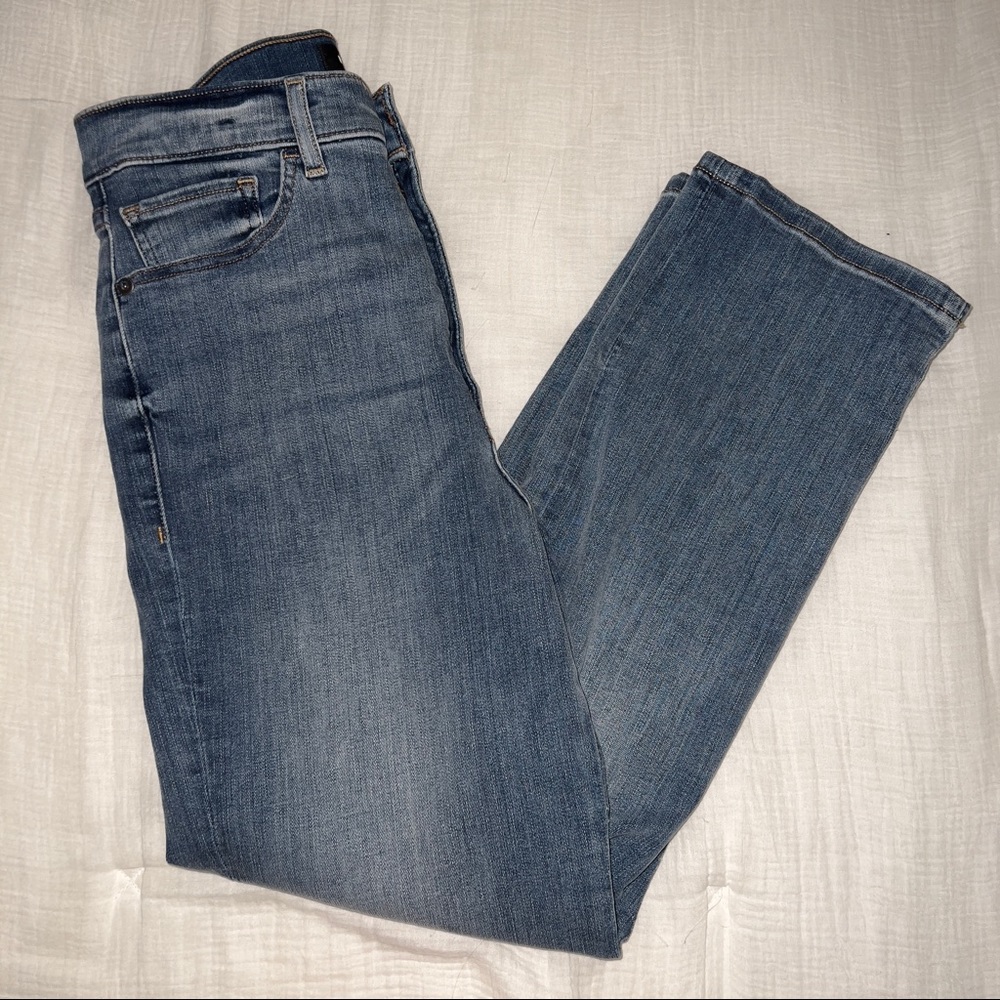 Express super high rise straight jeans 4r
